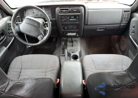 1999 Jeep Cherokee Sport из США, поврежденный, VIN 1J4FF68S4XL520755